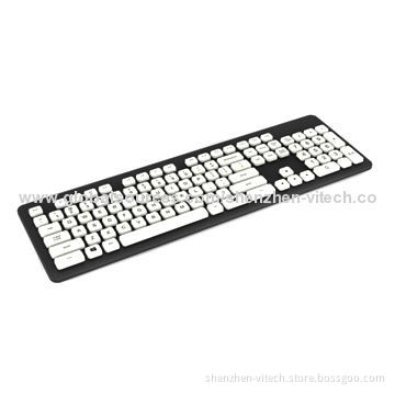 New Cool Waterproof Wired Fashionable Design Computer Keyboard, Supports Several Languages